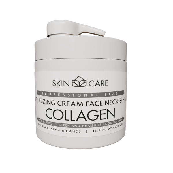 Skin Care Collagen Face Cream Moisturising Nourishing Face NECK Hand Cream 500ml